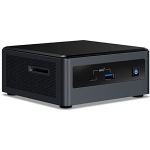 Intel NUC 10 Performance Kit Business Mini PC Desktop, Quad-Core i5-10210U tot 4,20 GHz, 6core 12thread 12MB cache, 25W UHD Graphics, geen RAM+SSD+OS, voeg geen componenten nodig