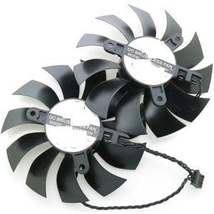 PLA09215B12H 12V 0,55A 86mm 4-pins voor EVGA voor GTX1050Ti FTW/SSC ACX3. grafische kaart koelventilator