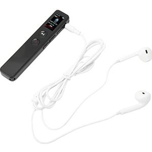 Digitale Voicerecorder Tijdstempel Voicerecorder Lossless Geluidskwaliteit Draagbare DSP Ruisonderdrukking voor Klassikale Conferenties (16 GB)