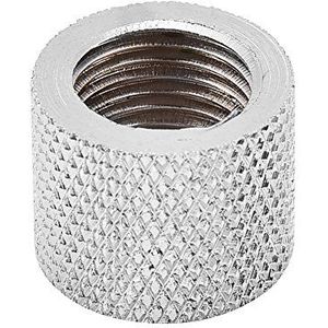 Fitting Adapter, 2 stuks Vrouwelijk naar Vrouwelijk G1/4 Fitting Extender met schroefdraad Voor PC Vloeistofkoeling, Dubbel intern schroefdraad ontwerp, duurzaam