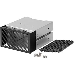 BRIUERG 3.5 Inch HDD Cage Rack Hard Driver Tray Harde Schijf Kooi Ondersteuning 3 HDD Harde Schijven