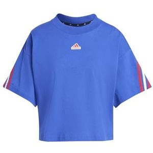 Adidas T-shirt (korte mouw) Future Icons 3-strepen T-shirt, Selubl, IS8340, 2XS