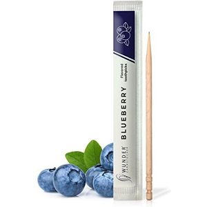 Wunder Tandenstokers met smaak - 200x individueel verpakte tandenstokers - verkrijgbaar in 7 verfrissende smaken - zachte mondhygiëne - frisse adem - individueel verpakte smaakvolle tandenstokers