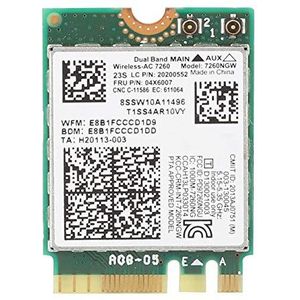 Draadloze Netwerkkaart - NGFF / M2-interface - 802.11ac - 867 Mbps - Dual-band High-speed