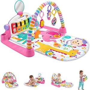 Fisher-Price Deluxe Kick 'n Play Piano Gym, Pink