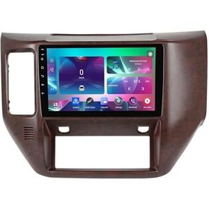 9"" Android 14 Touchscreen Autoradio 2 din met AHD Omgekeerd beeld Bediening op het stuur Bluetooth GPS navigatie Draadloze CarPlay voor Nissan Patrol 2011-2015(B,Q100(1+32G))