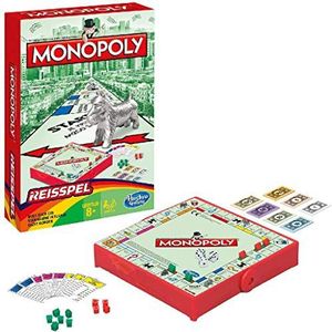 Hasbro Reis Monopoly - Compacte versie voor 2-4 spelers vanaf 8 jaar