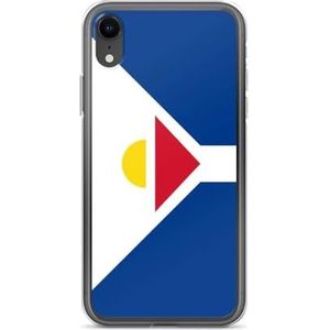 Pixelforma Vlag van Sint-Maarten (Frans-Antillen) iPhone-hoesje iPhone XR
