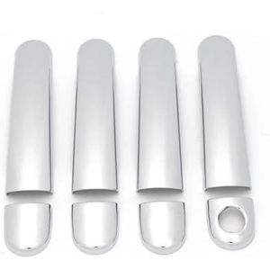 Voor Seat Voor Leon MK1 Voor Toledo 1999-2007 Voor Arosa 1997-2004 Voor Ibiza Auto Exterieur Deurklink Cover Trim Accessoires Buitendeurklink Vervangingstoebehoren(Silver B)