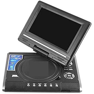 Reis-dvd-speler, 7.8 Inch Draagbare HD TV Thuis Auto Dvd-speler VCD CD MP3 Dvd-speler USB Kaarten RCA TV Portatil kabel Game 16:9 Draaien Lcd-scherm