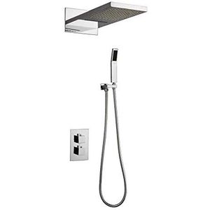 Wall Mounted Shower Faucets,tatic Bathroom Shower Faucet Rainfall Shower Set Mixer Tap Bathtub Faucet Bath Mixer