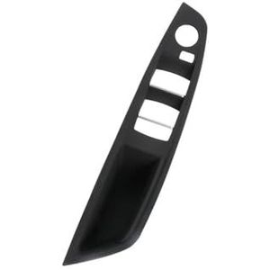 deurklink auto interieur Voor BMW F10 F11 5-serie LHD RHD Interieurdeurgreep Armsteunpaneelafwerking Zonder Spiegelvouwknop Deurklink auto binnendeurgreep(LHD Black)