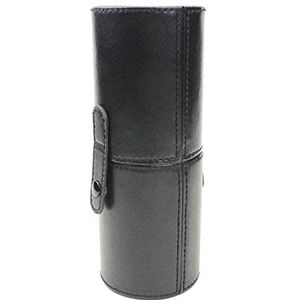 PU Lederen Cosmetische Bekerhouder Case Draagbare Reizen Gesp Make-up Borstel Pen Lege Opbergdoos Organizer Wit, Type 01, Pu Leather Makeup Brushes Holder, als beschrijving