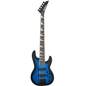 Jackson JS Series Concert Bass JS3V AM Metallic Blue Burst - Elektrische basgitaar