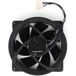 DF0802512RFUN DC12V 0.6A 8025 4-draads snelheidsregeling stille ventilator 80 * 80 * 25MM