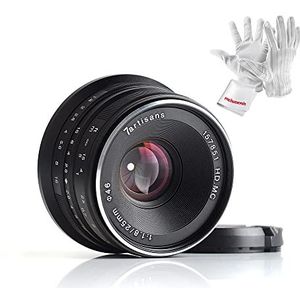 7artisans 25mm F/1.8 Prime Lens voor MFT-mount en Panasonic