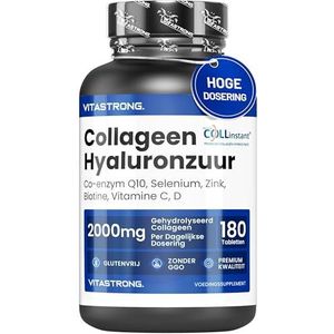Vitastrong - COLLinstant - Gehydrolyseerd Collageen - 2000mg - Met Hyaluronzuur en Biotine