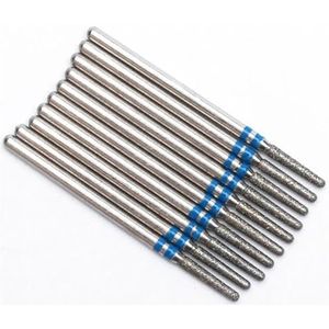 Nagelboortjes, Nagelboortjesset for manicure, diamant elektrische nagelboortjes for manicure en pedicure, 10 stuks, veelkleurig(T26 40)