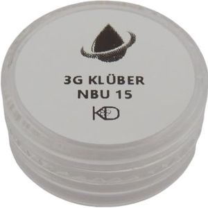 Klüber Isoflex NBU 15 - Hoogwaardig vet voor het smeren van lagers en lagers met hoge snelheden en precisiemechanisme (3 g)