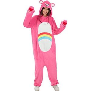 Funidelia | Lachbeertje Kostuum Voor - Troetelbeertjes Care Bears voor vrouwen en mannen Kostuum voor Volwassenen Accessoire verkleedkleding en rekwisieten voor Halloween - Maat M - L