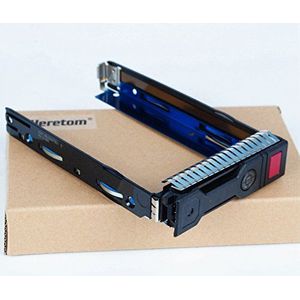 Heretom 3.5"" LFF SAS/SATA HDD Tray Caddy 651314-001 651320-001 Compatibel voor HP Proliant G8 Gen8 G9 Gen9 DL160 DL560 DL385 ML350e ML310e SL250s DL380P DL3880P DL3885 ML350e ML310e SL250s DL380P