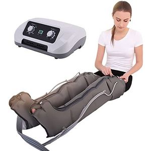 Lymfedrainage Beenmassageapparaat, Elektrische Luchtcompressiemassageapparaat For De Bloedsomloop, Arm- En Tailleband, Voet- En Enkelmassageapparaat, Ontspan En Verlicht Spierpijn.
