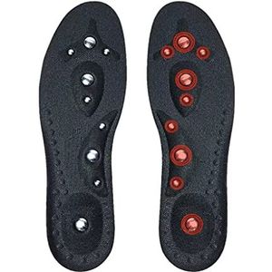 jalkahierontatyynyt, Massagezolen, for de gezondheid van de voeten, magnetische therapie, for acupressuur schoenen, laarzen, pads(2 Pair,L 43~46)