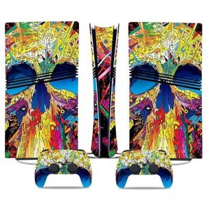 Voor PS5 PRO Skin Digital Edition Console En Controller Vinyl Cover Skins Wraps Krasbestendig, Compatibel Met Voor PS5 Digital Edition Pro 57234 Geen Schuimvorming Bubbelvrij