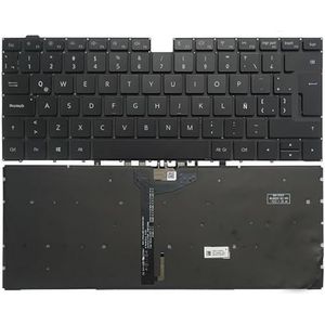 Verlicht Frans/Latijns/Amerikaans/Russisch toetsenbord voor Huawei voor MateBook D14 D15 Boh-WAQ9R Boh-WAQ9L BohL-WFP9 Bob-WAE9P Magicbook 15(Latin)