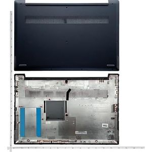 Voor Lenovo IdeaPad S340-15 S340-15IML S340-15IWL S340-15API S340-I5IIL Laptop LCD-achterkant Voorkant Scharnier Palmrest Bott(Black D)