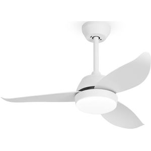 Sofucor Plafondventilator met verlichting, 132 cm, afstandsbediening