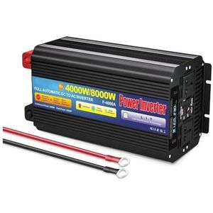 Spanningsomvormer Auto-omvormer LED-display Zonne-omvormer 12V 24V Naar 220V 8000W 10000W DC Naar AC-spanningsomvormer Omvormer(12V 8000W UN 50Hz)