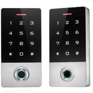 TF1 metalen vingerafdruk waterdichte capacitieve touch knop RFID lezer toegang controller