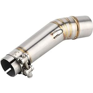LFYEQZ Voor NC700X Voor NC750X Voor NC750S Voor NC700S 2012-2017 Motorfiets Uitlaat Vent Midden Link Pijp Rvs Accessoires