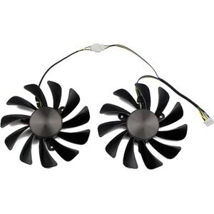 95mm koelventilator vervangen voor Zotac voor GeForce GTX 1070Ti 1080 Ti GTX1070 GTX1080Ti AMP Edition grafische kaartkoeling(Metal logo)