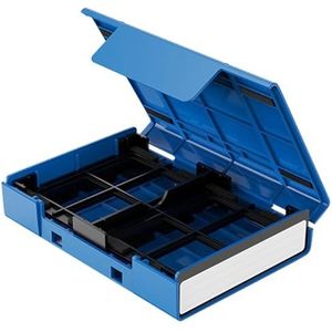 HDD Opbergdoos Koffer - Harde Schijf Zakken Multifunctionele HDD Case - Harde Schijf Opslag Harde Schijf Case met Stand Schokbestendig Waterbestendig Ontwerp