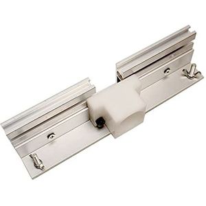 Aluminium freestafel inlegplaat met verstekmeter for houtbewerkingsbanken, tafelzaag, multifunctionele trimmer, graveermachine Veelzijdig hoekmeetinstrument (Color : Backing, Size : Type)