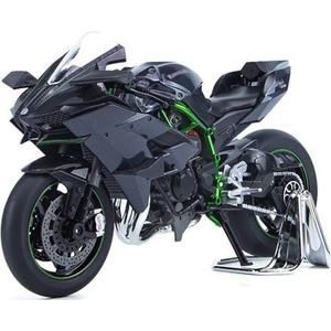 Elektrische legering motorfiets Voor Kawasaki voor Ninja H2R 1:9 Schaal Lichtmetalen Diecasts Toy Boy Sport Motorsport Model Room Decor Cadeau voor man