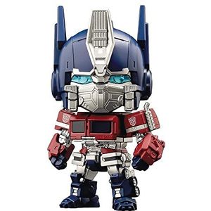 Transformbots Toys: Q-versie OptimumPrime Prime beweegbaar speelgoed, Transformbots Toy Robots, speelgoed for kinderen van jaar en ouder 4, inch hoog