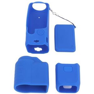 Beschermhoes voor Osmo Pocket 3, Volledige Bescherming, Premium Siliconenmateriaal, Actiecamera-accessoireset met Draagkoord, voor Toepassingsbereik (BLUE)