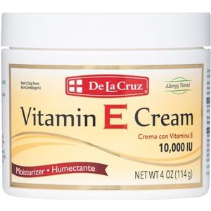 De La Cruz Vitamin E Cream (10,000IU) 4 oz