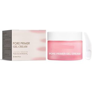Gezichtsporiënprimercrème - Minimaliseert Poriën, Maakt De Huid Glad, Langdurige Make-upbasis Met Hydraterende En Verhelderende Effecten(3PCs)