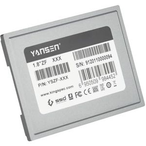 128 GB KingSpec 1,8-inch ZIF 40-pins SSD Solid State Disk SMI Controller (MLC)