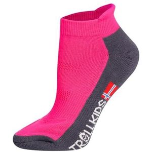 Trollkids Lage wandelsokken voor kinderen, magenta, 30