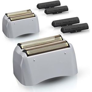 FAMELEC 2 Pack voor Andis Scheerapparaat Folie Vervanging voor Andis Folie Scheerapparaat TS-1 TS-2 Modellen 17150 17200 17235, Profoil Lithium Andis Scheerhoofd Onderdelen met Hypoallergene Goudfolie