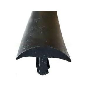 1/2/3,0 m T-vormige voegvuller, afdichtstrip, siliconenrubber, deur- en raamglas, T-type slootvoeg, antibotsingskitstrip, T-65, 18 x 9 mm, 3,0 m