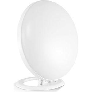 HOSPAOP Lichttherapielamp, 10.000 lux, led, UV-vrij, daglamp met continue dimmer en 3 kleurtemperaturen, volspectrum daglichtlamp voor thuis, kantoor, thuiskantoor