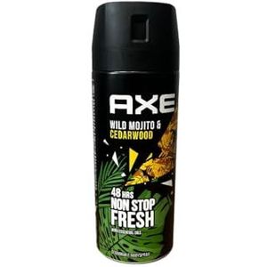 6x Axe Deodorant en Bodyspray Green Mojito + Cedarwood 150 ml