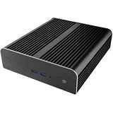 Akasa A-NUC35-M1B Solid Aluminium Fanless Case for 7th Generation i3 and i5 Intel Baby Canyon NUC Boards - Black