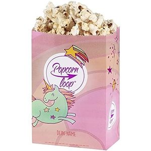 Popcornzakjes, 100 stuks, rode papieren zakjes, voor filmnachten
